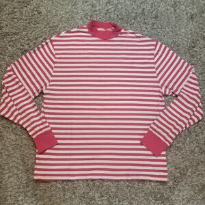 Fear Of God FOG Collection Two Medium Red Striped 2016-2017 Shirt Long Sleeve